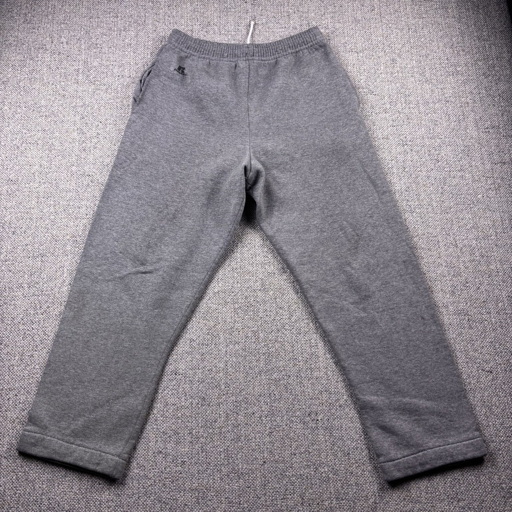 Russell Athletic Sweatpants Mens Small Gray Fleece VTG